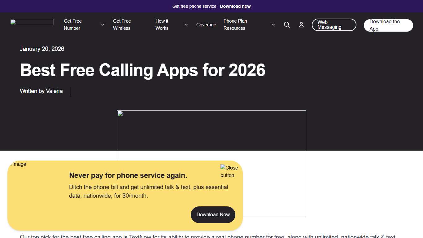 Best Free Calling Apps in 2026 – TextNow